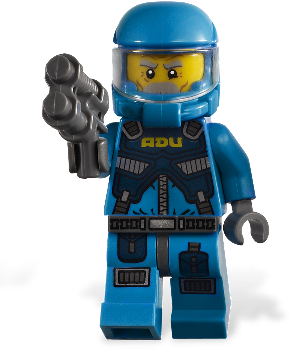 Astro-1 - Lego Alien Conquest Ufo Abduction 7052 (1359x1750), Png Download