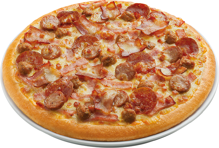 20 Dec 2017 - ドミノピザ ギガミート (708x481), Png Download