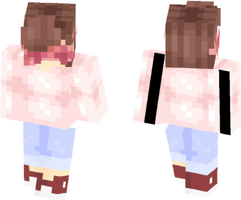 Male Minecraft Skins - Skin (584x497), Png Download