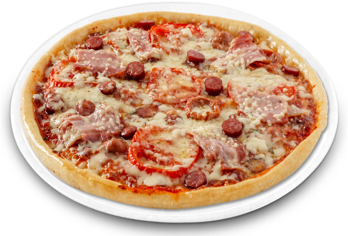 136 - พิซซ่า หน้า มี ท เด อ ลุก ซ์ (700x500), Png Download