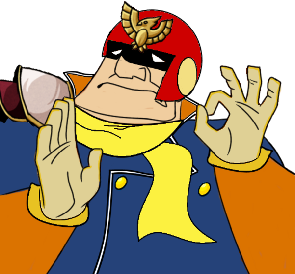 Super Smash Bros - You Hit The Knee Just Right (557x605), Png Download