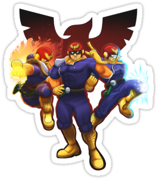 Captain Falcon (375x360), Png Download