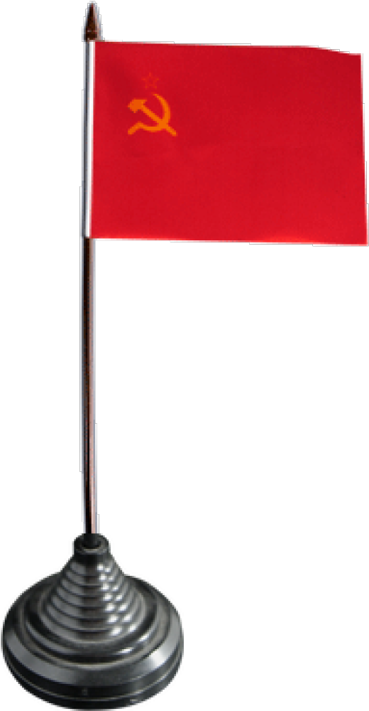 Ussr Soviet Union Table Flag - Flag (1500x1177), Png Download