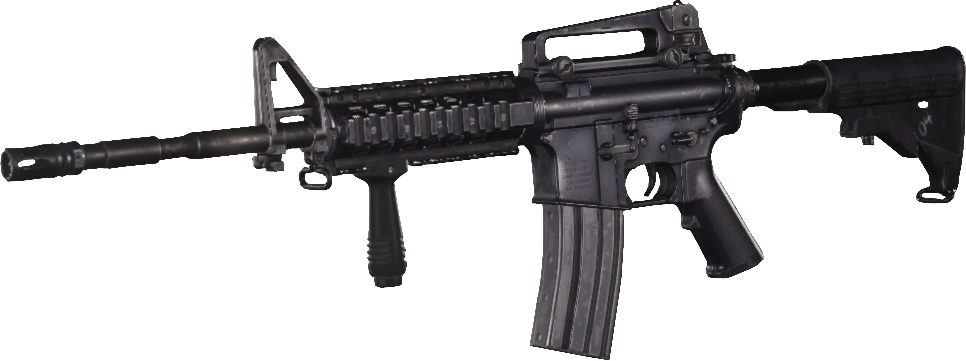 M4 Carbine Model Mwr - M4a1 Ics Full Metal (966x361), Png Download