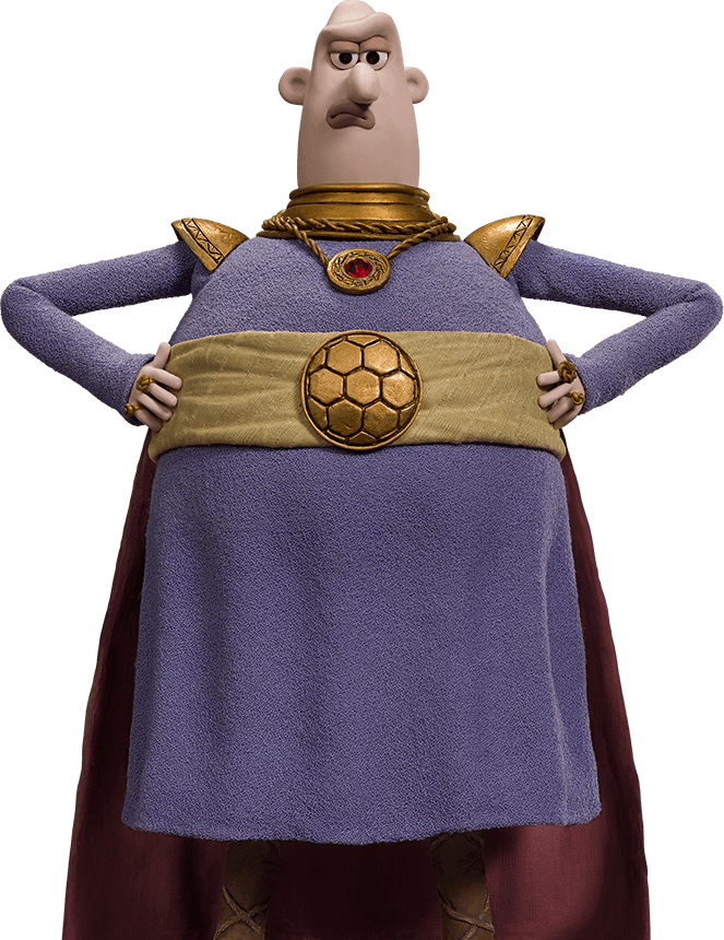 Lord Nooth Standing With Hands On Hips, Looking Menacing - Early Man Lord Nooth (663x860), Png Download