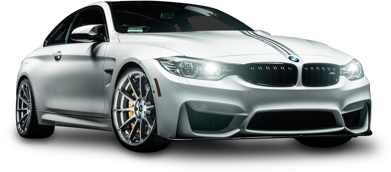 Bmw M4 Evo Aero White Car Png Image - Bmw M4 Png (1300x627), Png Download