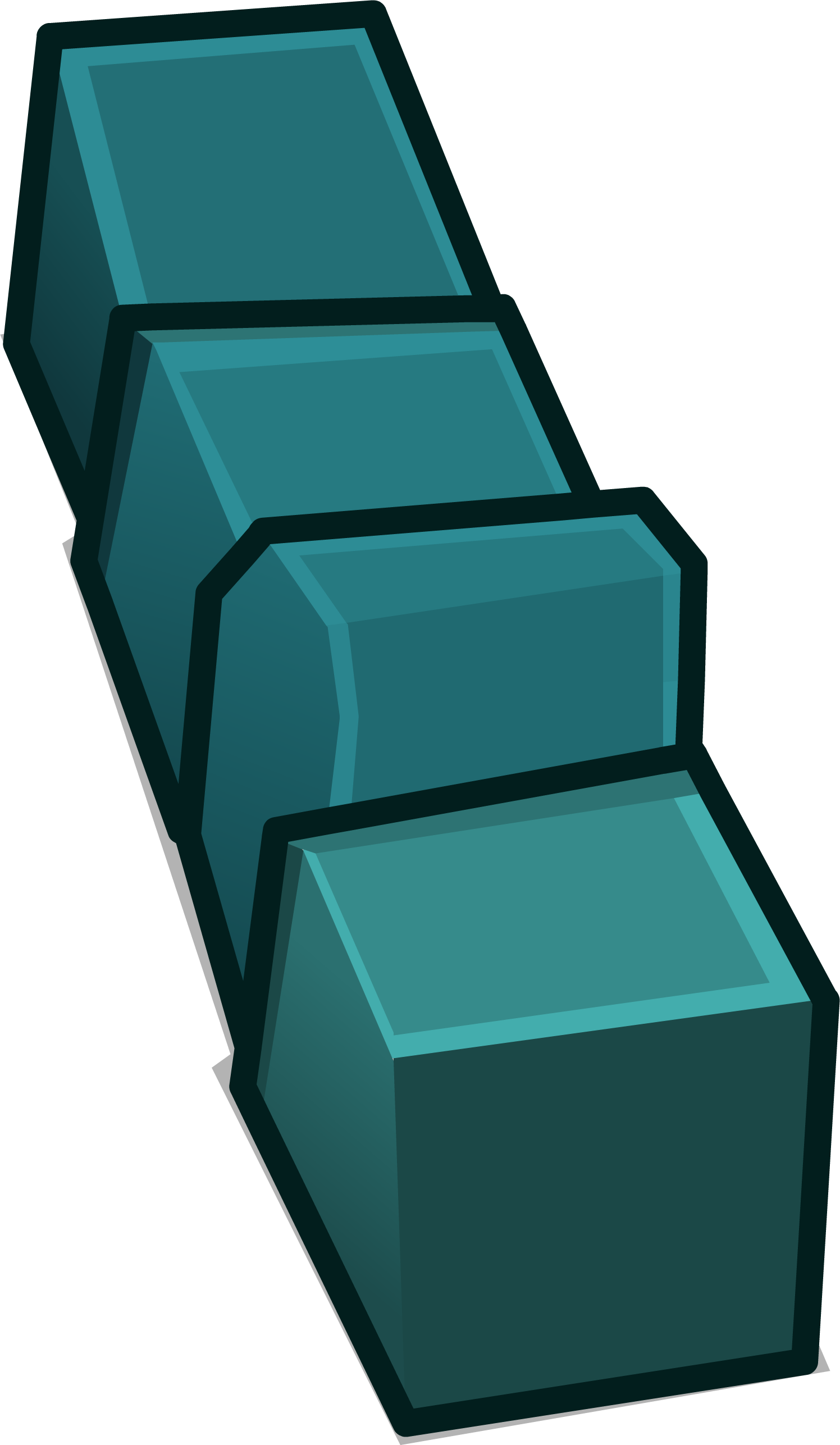 Stone Wall Sprite 007 - Stairs (1496x2573), Png Download