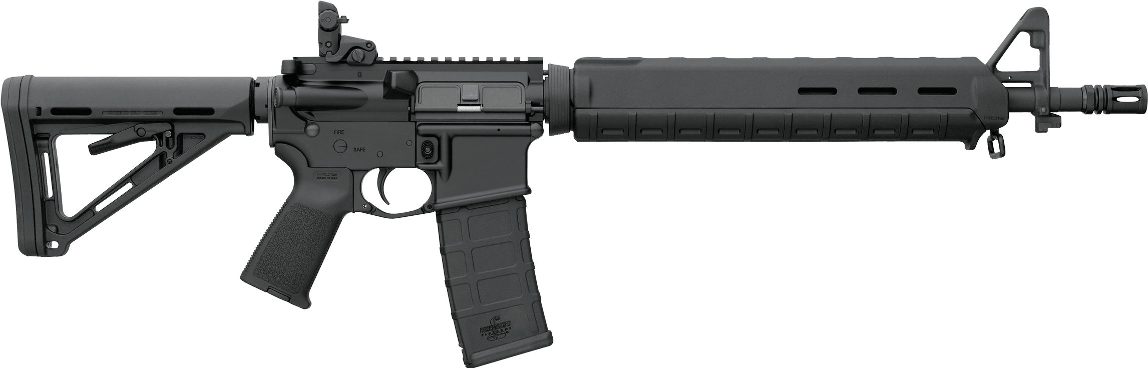 Clipart Freeuse Library Firearms Bushmaster Msrp Starting - Bushmaster Moe Mid Length (2357x734), Png Download