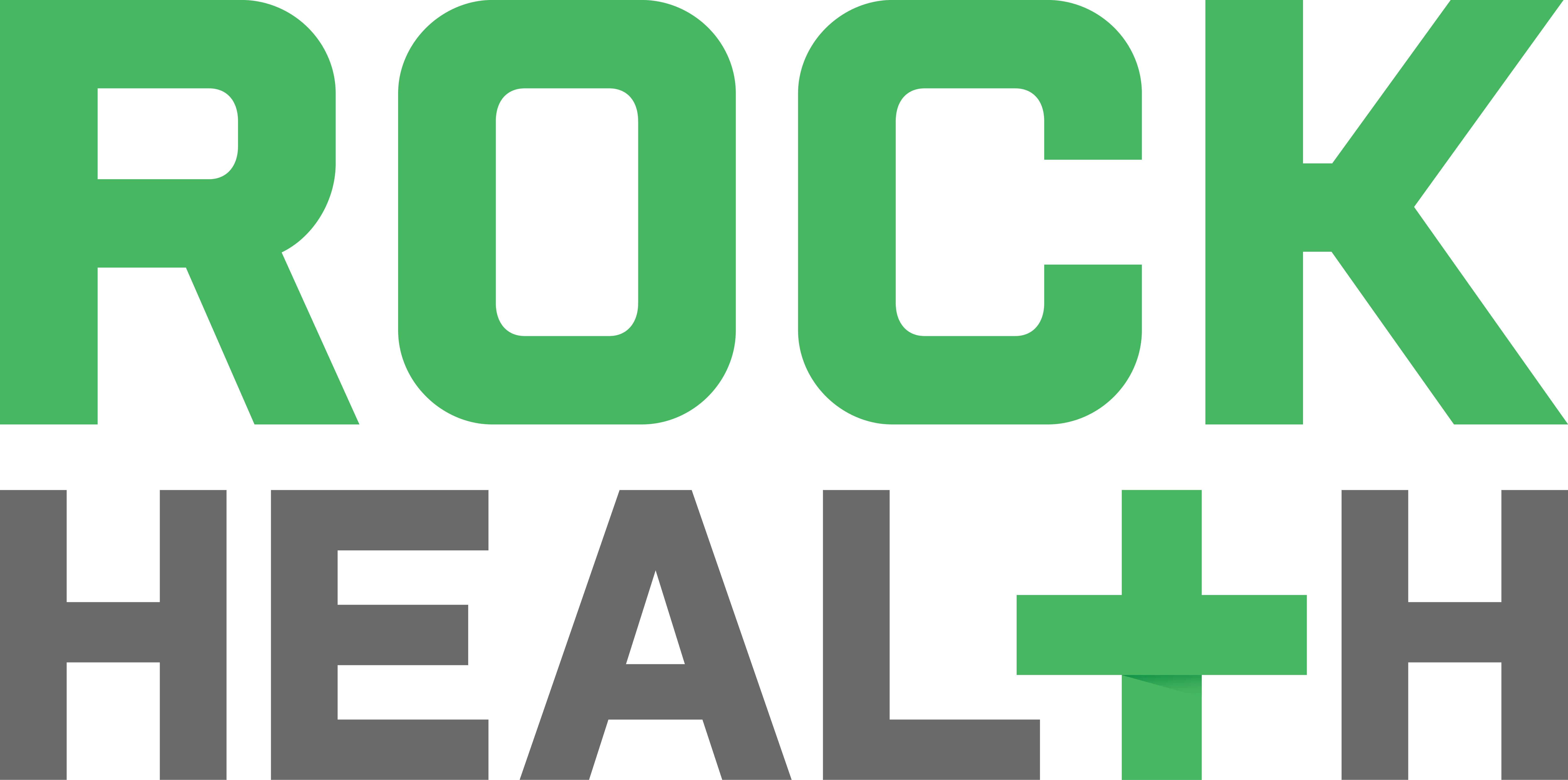 Rock Health Logo Png (7562x3764), Png Download