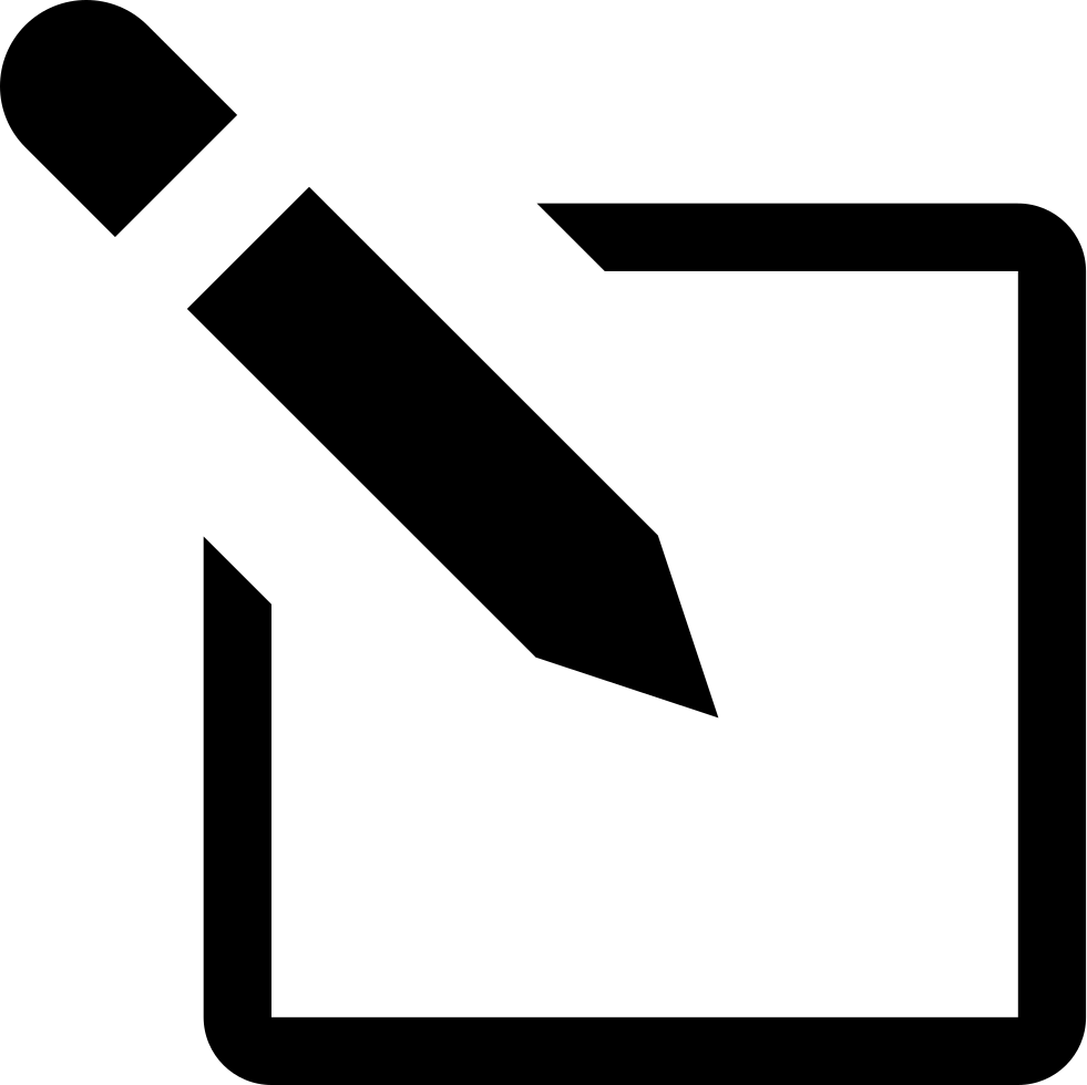 Pencil Edit Comments - Manual De Estilo (981x980), Png Download
