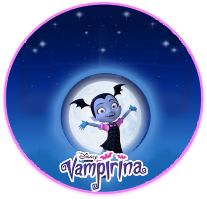 Alfajores2 Candy Bar Vampirina Kit Imprimible Alfajores3 - Disney Vampirina Cinestory Comic By Disney (418x400), Png Download
