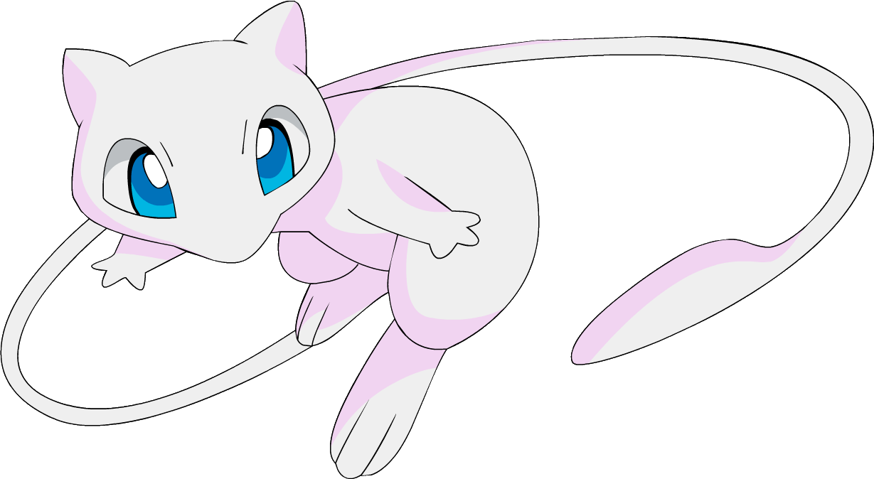 151mew Ag Anime 2 - Png Pokémon Mew (1229x674), Png Download