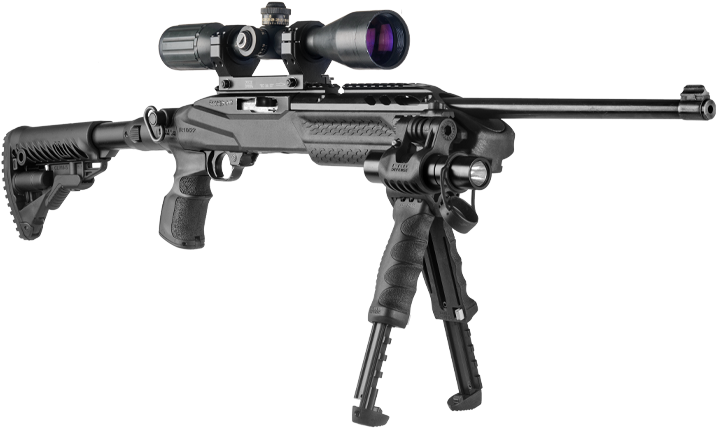 1707 M4 Pro R10 22 3d On Weapon Png - New Fab Defense 10 22 Stock (765x450), Png Download