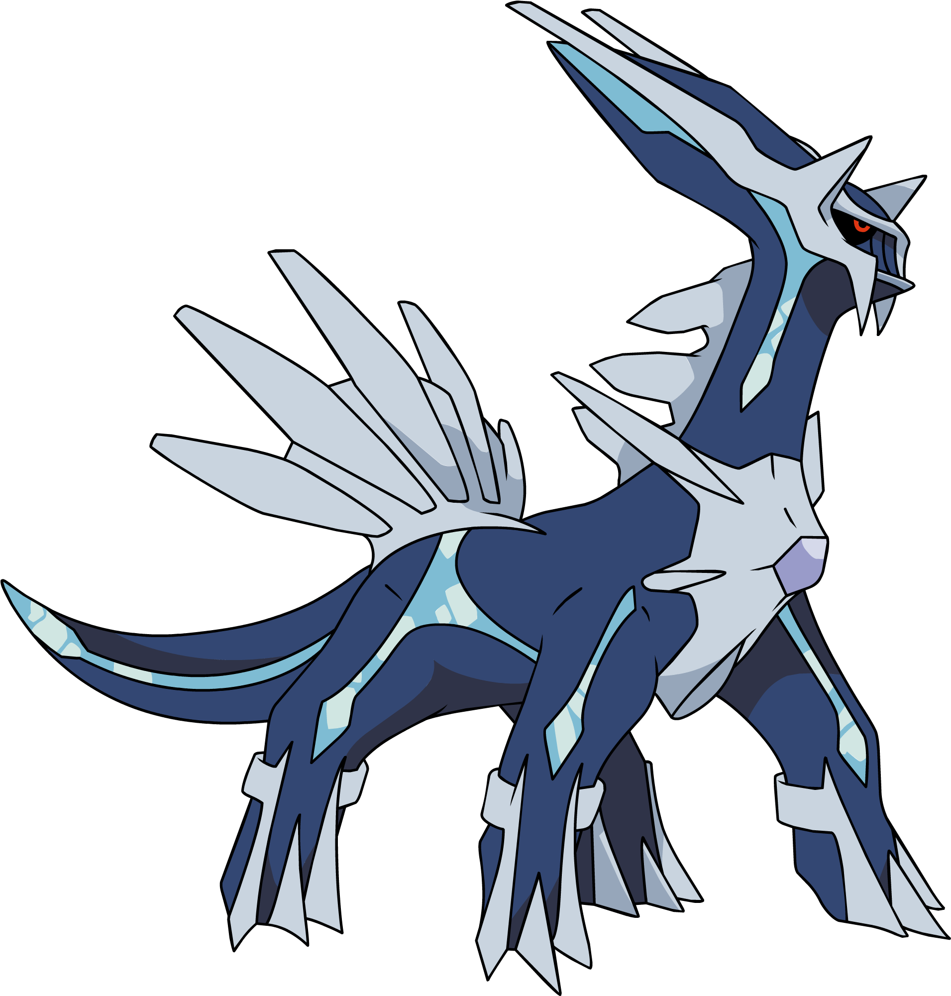 483 Dialga Dp - Pokemon Dialga (2000x2000), Png Download