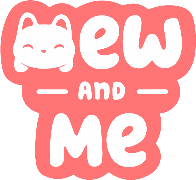 Mew And Me - Logo (765x713), Png Download