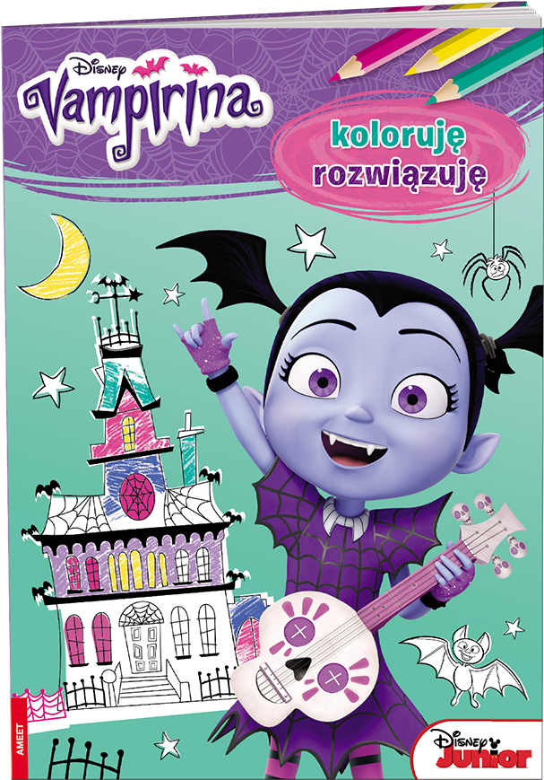 Koloruję, Rozwiązuję - Vampirina Meet Vampirina By Disney Book Group (1628x1000), Png Download