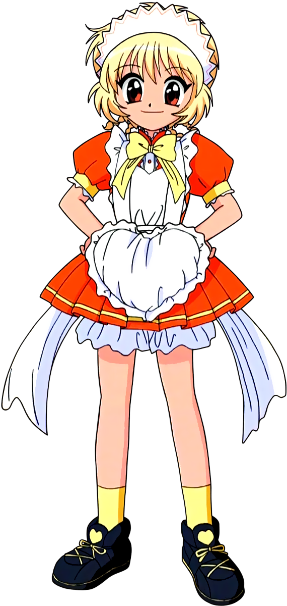 Buling Transparent Bu Ling In Her Cafe Uniform Png - Mew Mew Power (640x1244), Png Download