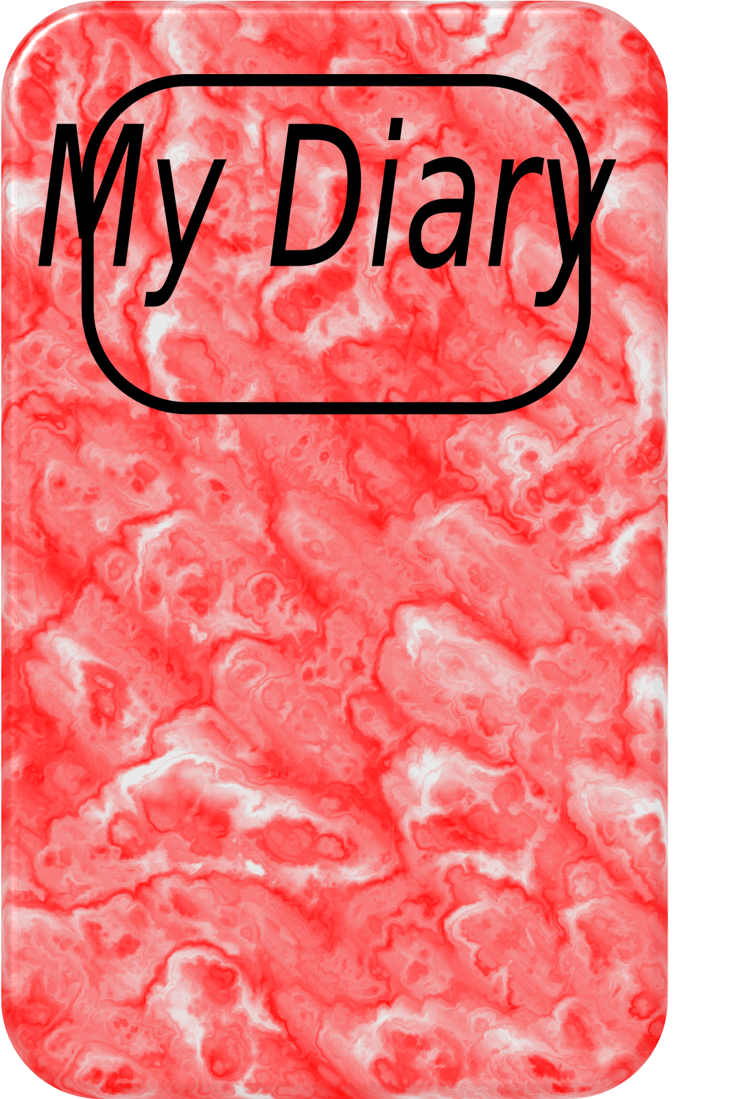 This Free Icons Png Design Of Marble Diary 1 (1513x2400), Png Download