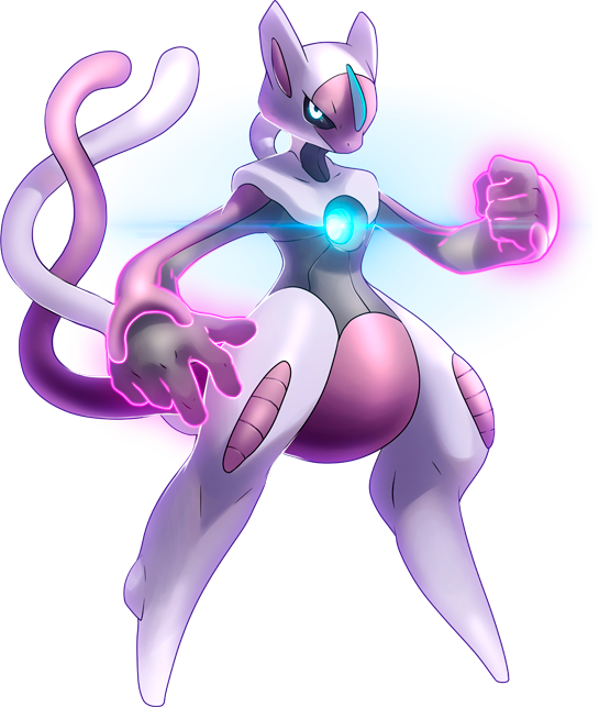 Stats, Moves, Evolution, Locations & Other Forms - Pokemon Mewtwo Deoxy (545x643), Png Download