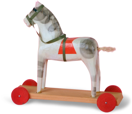 The First Toy Is Born - Toy Horse Png (549x469), Png Download