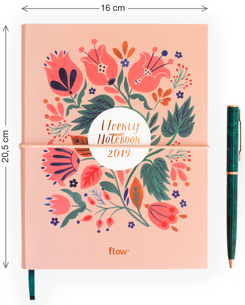 Flow Diary - Flow Agenda 2019 (810x1008), Png Download