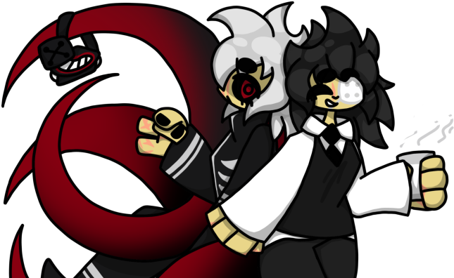 This Is For A Contest Thingy, And I Drew Misty As Kaneki - Drawing (700x438), Png Download