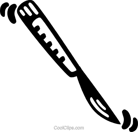 Download Scalpel Royalty Free Vector Clip Art Illustration - Scalpel