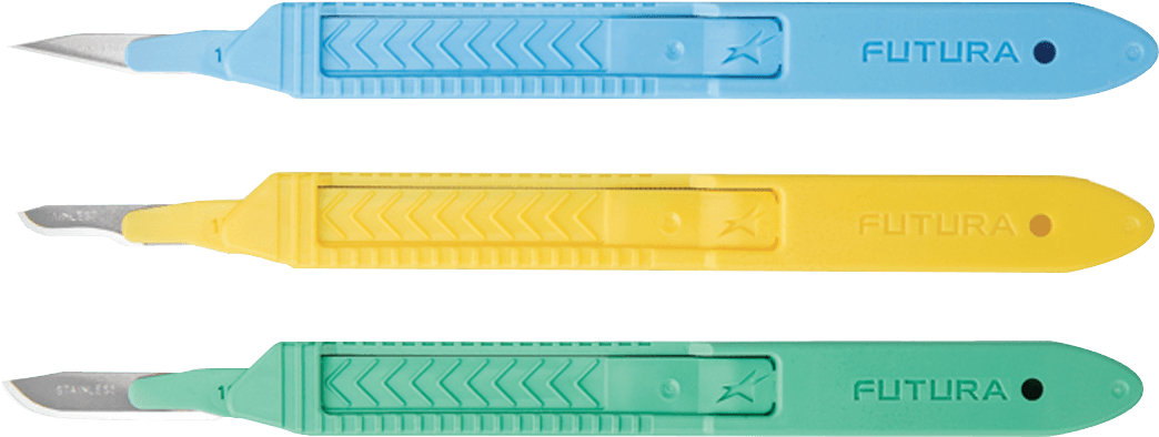 Futura® Safety Scalpels - Merit Medical (1420x640), Png Download