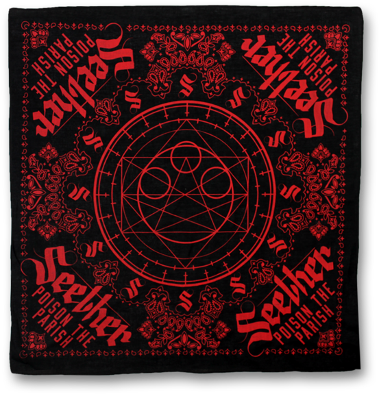 Poison Bandana - Seether Poison The Parish (600x600), Png Download