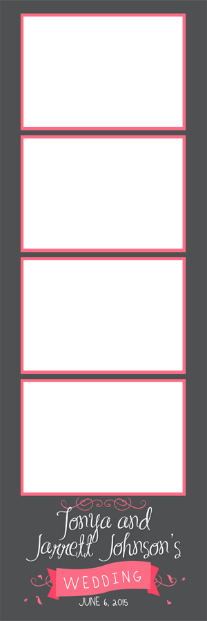 For More Photo Strip Designs, Visit Our Visit Fbpage - Booth Photo Strips Design (300x900), Png Download