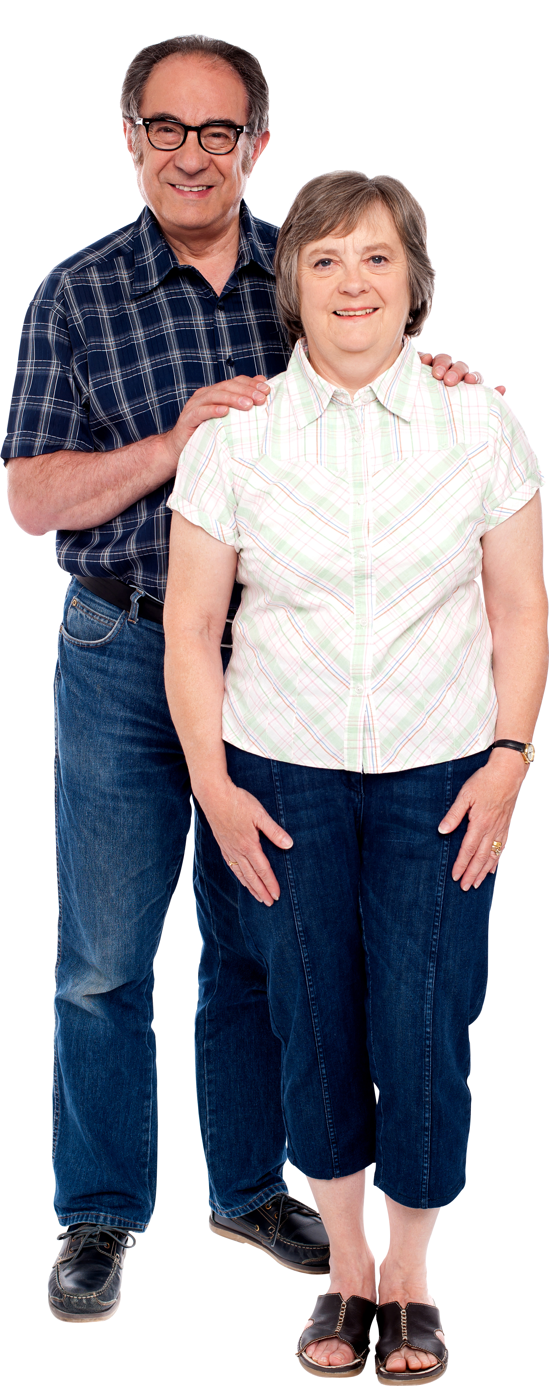 Senior Couple Png Clip Art Transparent Download - Old Couple Png (3200x5313), Png Download