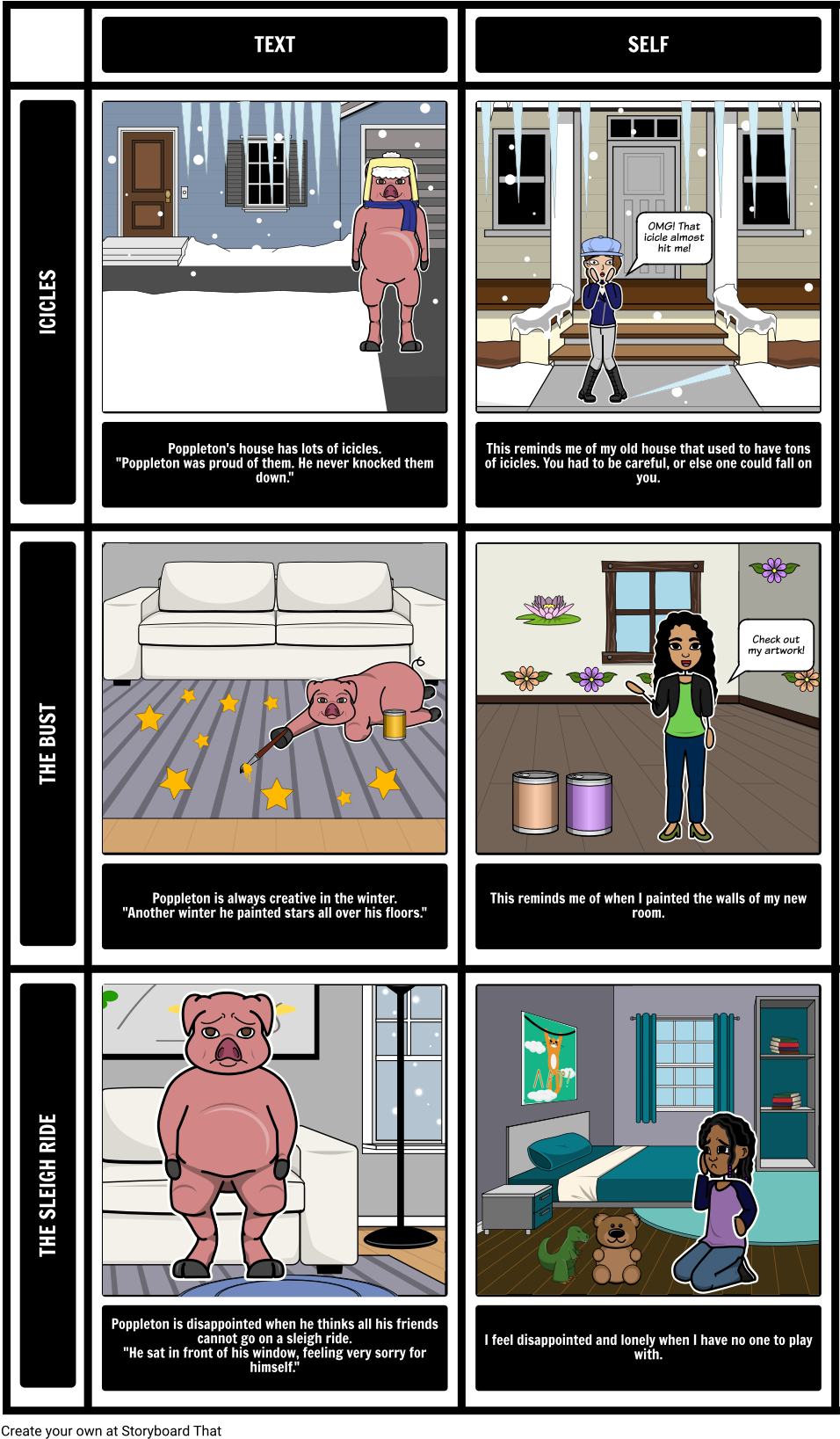 Poppleton In Winter (977x1656), Png Download