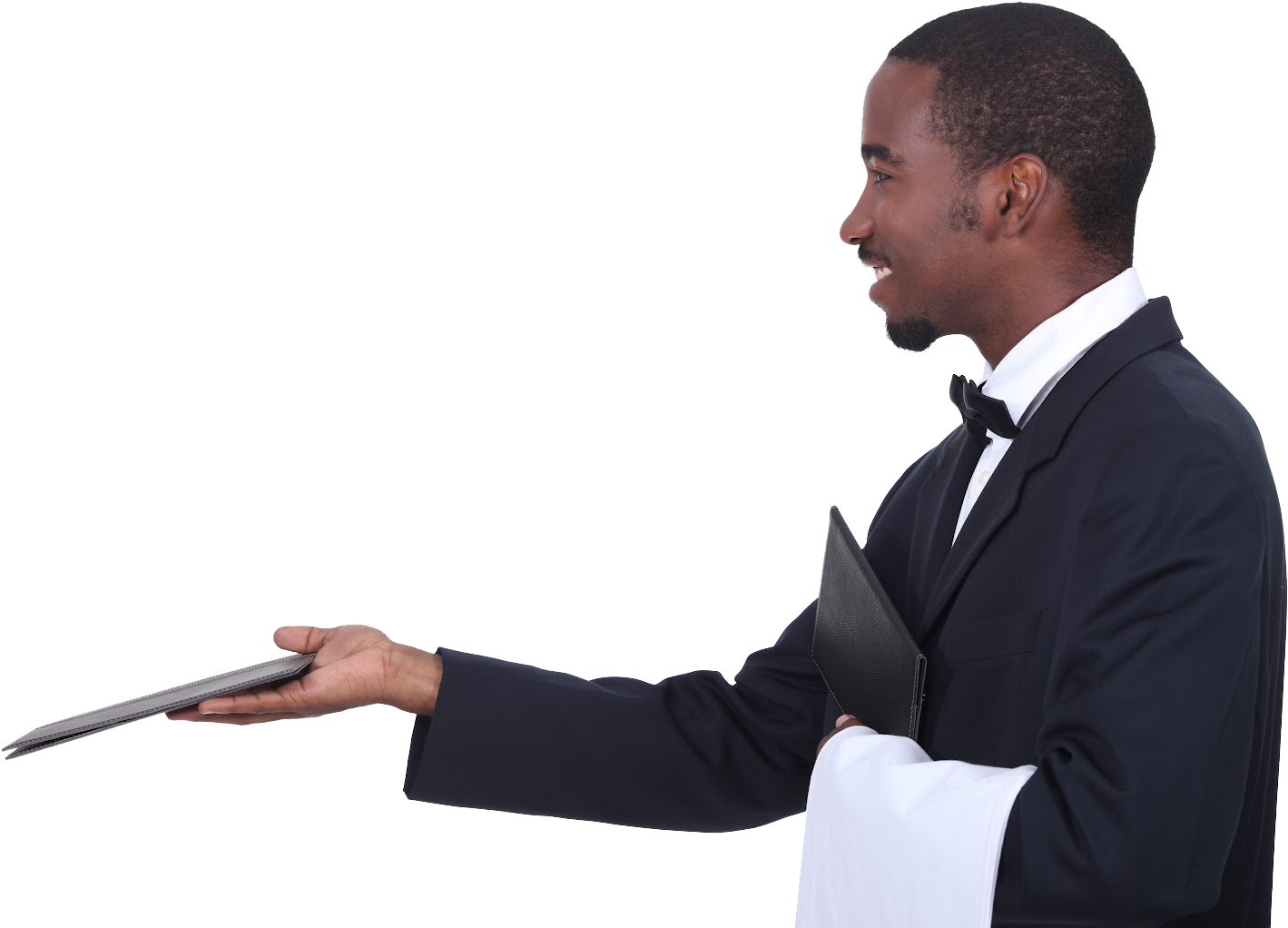 Waiter Free Png Image - Waiter Serve Food From Left Or Right (1600x1067), Png Download