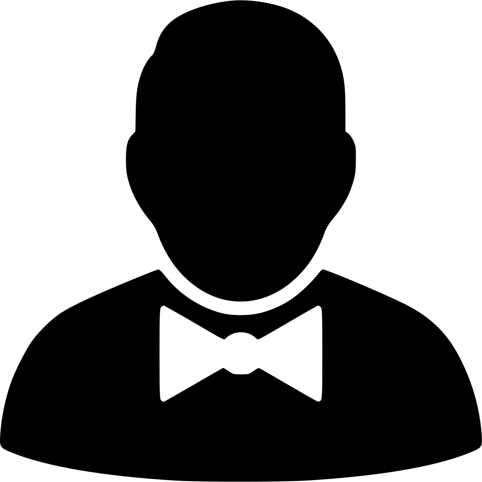 Png File - Person In Suit Icon (980x980), Png Download