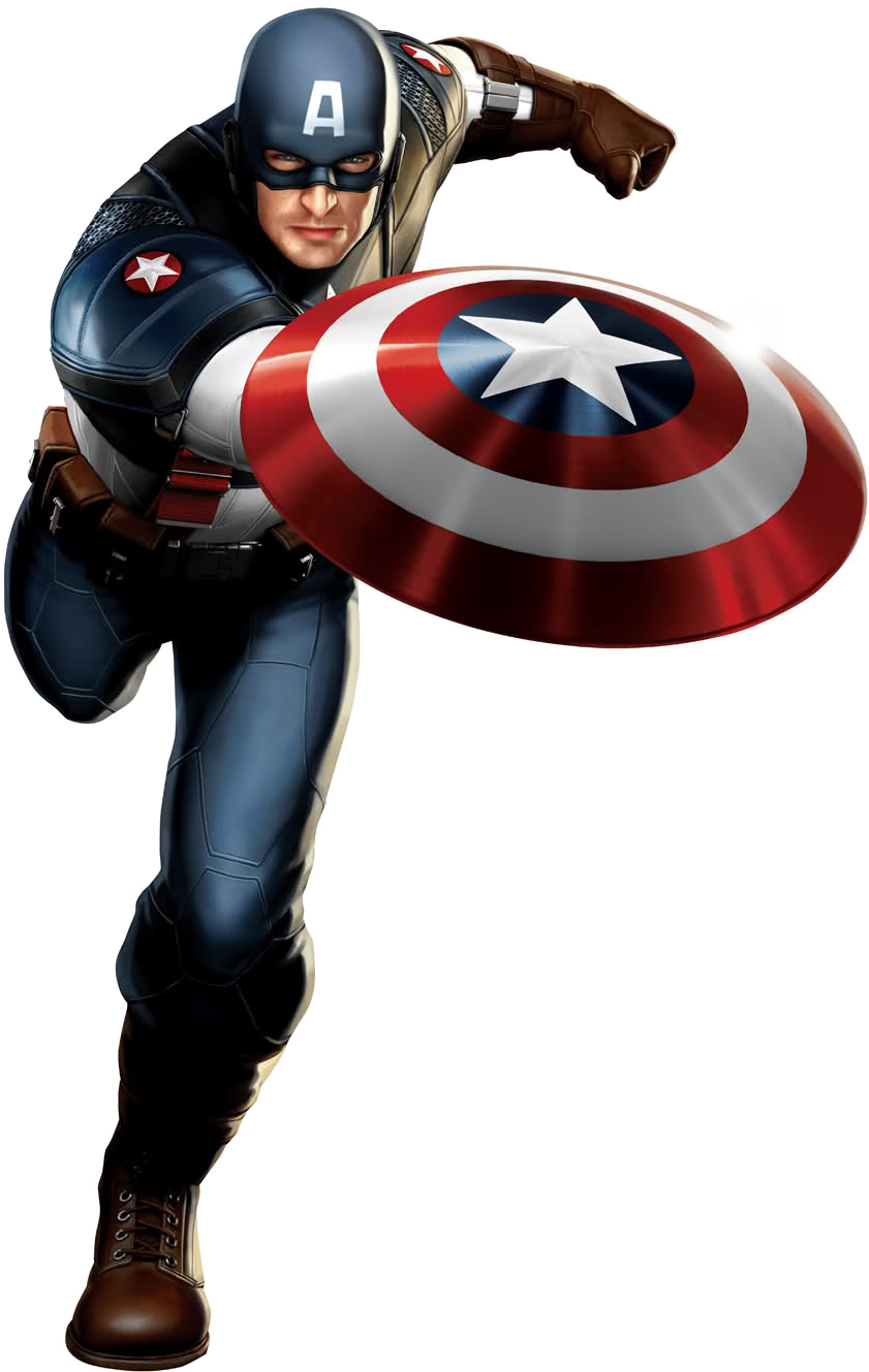 Imagens Vingadores Para Montagens Digitais - Superheroes Captain America (971x1500), Png Download