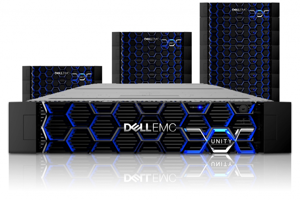 Dell Emc Unity All-flash And Hybrid Storage Array Family - Dell Emc Unity 400f (1024x683), Png Download