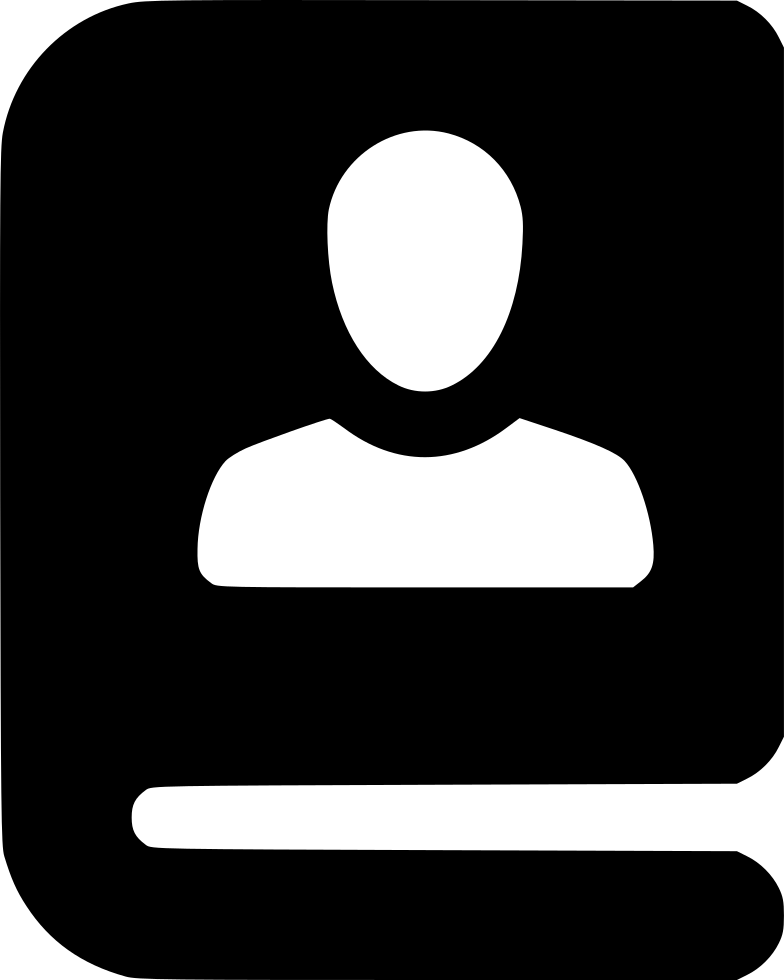 Contacts Comments (784x980), Png Download