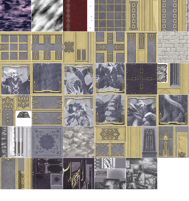 Old Chaos Shrine - Motif (774x821), Png Download