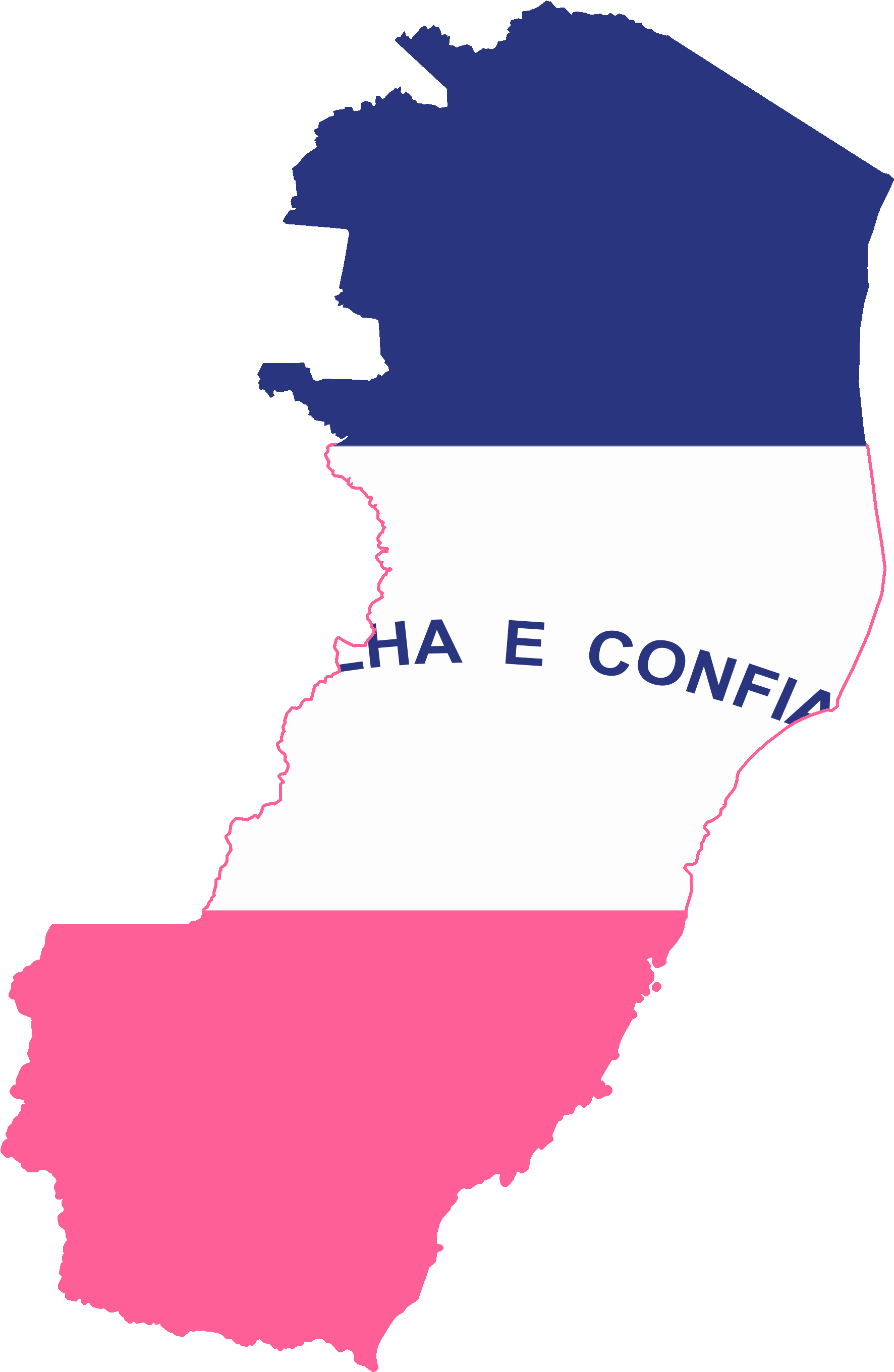 Flag Map Of Espirito Santo - Espirito Santo Flag Map (2000x2913), Png Download