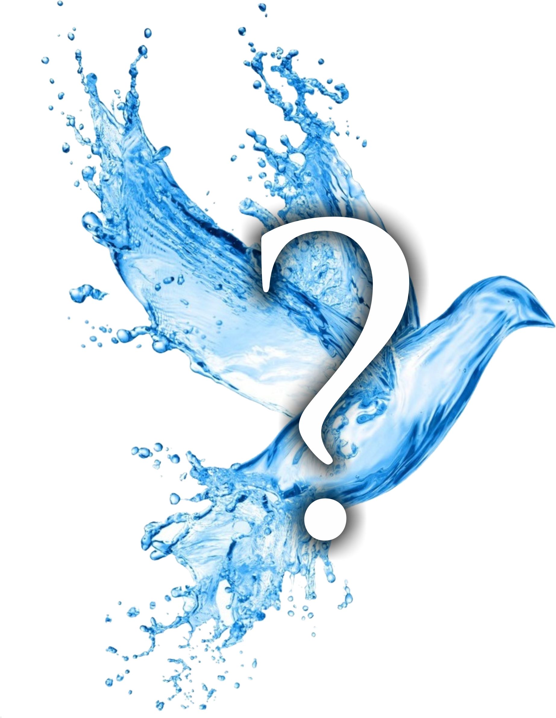 Respecto Imagen - Agua Y Espiritu Santo (1845x2383), Png Download