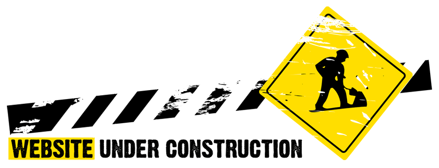 Vimeo-icon - Site Under Construction Png (900x343), Png Download