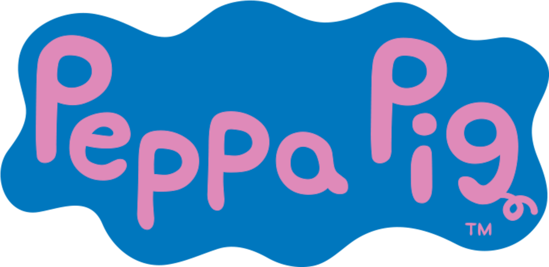 Peppa Pig Logo (631x482), Png Download