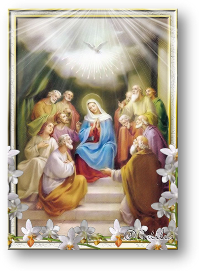Novena Al Espíritu Santo - 3rd The Glorious Mysteries (400x545), Png Download