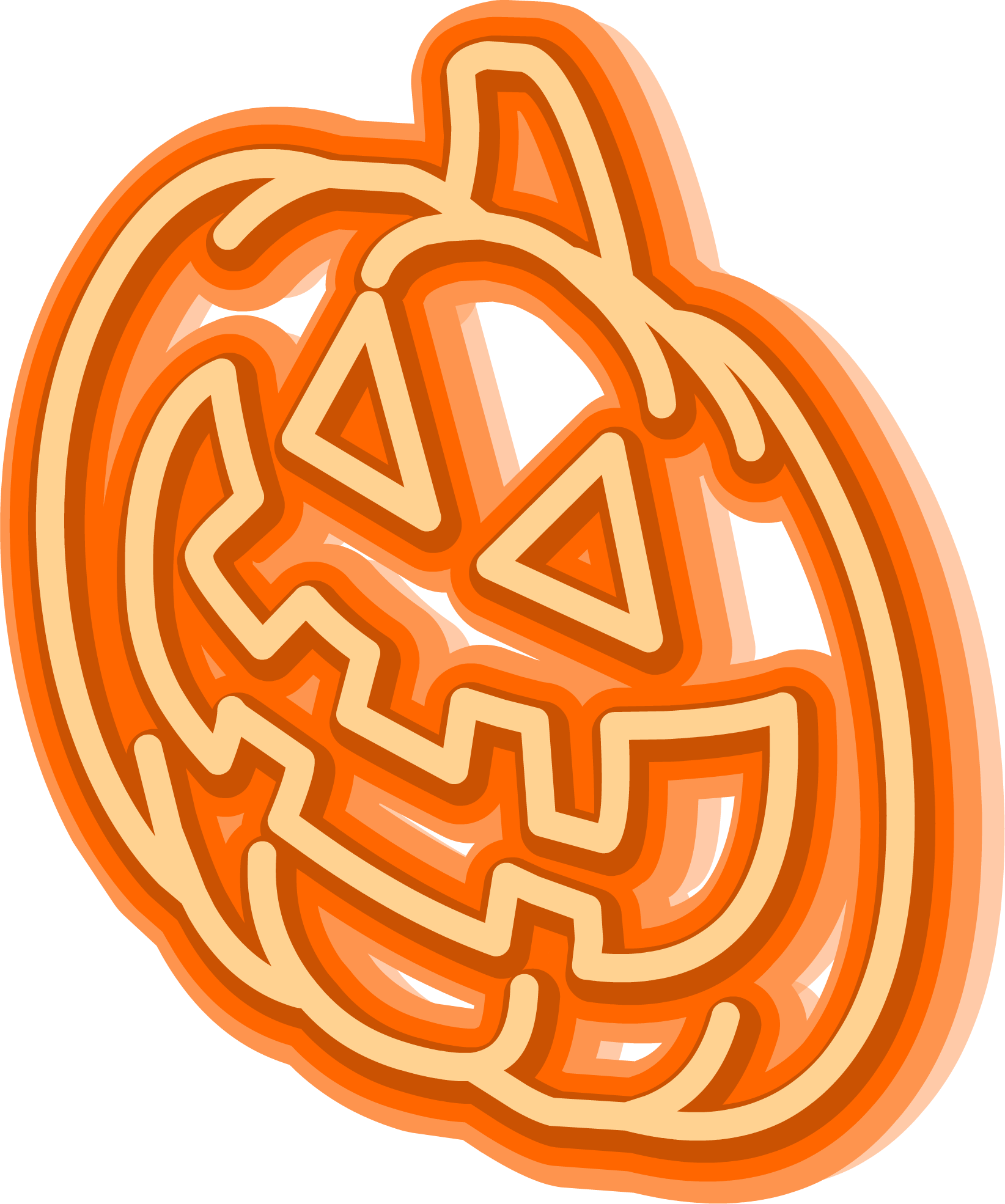 Scary Lantern Light Icon - Portable Network Graphics (1644x1970), Png Download