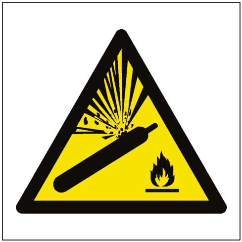 Explosive Sign Transparent Images Png - Falling Objects Hazard Sign (600x600), Png Download