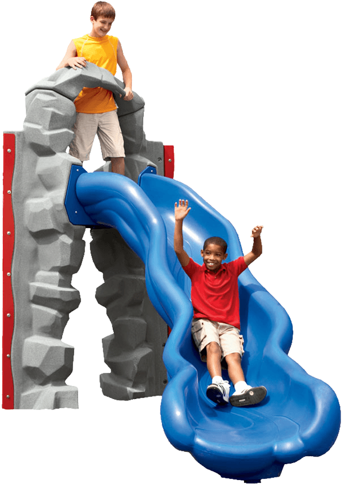 Rockblocks Zigzag Slide « View Previous Piece View - Zig Zag Slide (1000x1000), Png Download