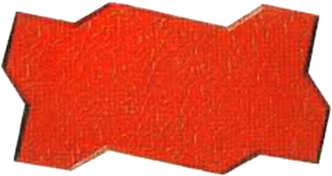 Zig Zag Interlocking Paver - Rubber Mold Paver Block (500x500), Png Download