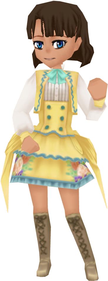 Yellow - Doll (387x963), Png Download