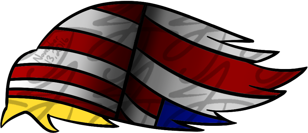 An American Flag Upside Down, Symbolizing A Country (990x432), Png Download