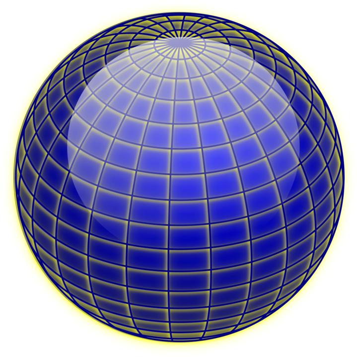 Globe 3d Computer Graphics Wire Frame Model Three Dimensional - Animated Globe Icon (750x750), Png Download